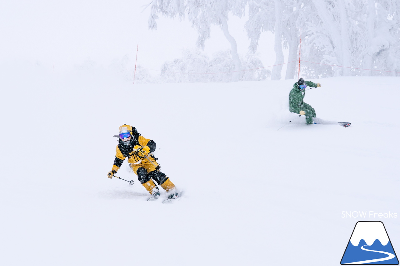 最高に気持ちの良いキロロの雪を滑る！北海道発 スキー・アウトドア専門店『パドルクラブ』のスタッフたちの休日。【ゲレンデパウダー編】in キロロリゾート